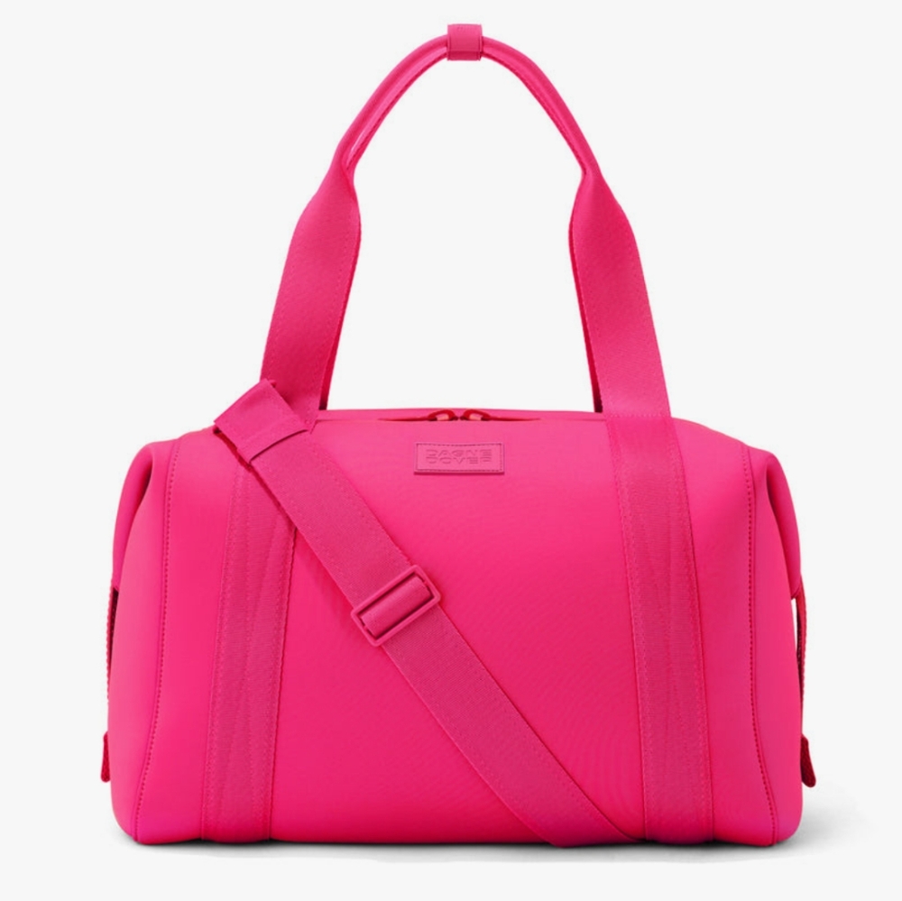 Dagne Dover Large Landon Carryall in Hottest Pink NWT